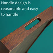 Bamboo Tea Tray Rectangular Tea Table Walnut Colour Fruit Bread Serving Plate - 28-20cm V528-TRAY-28-20CM-683120