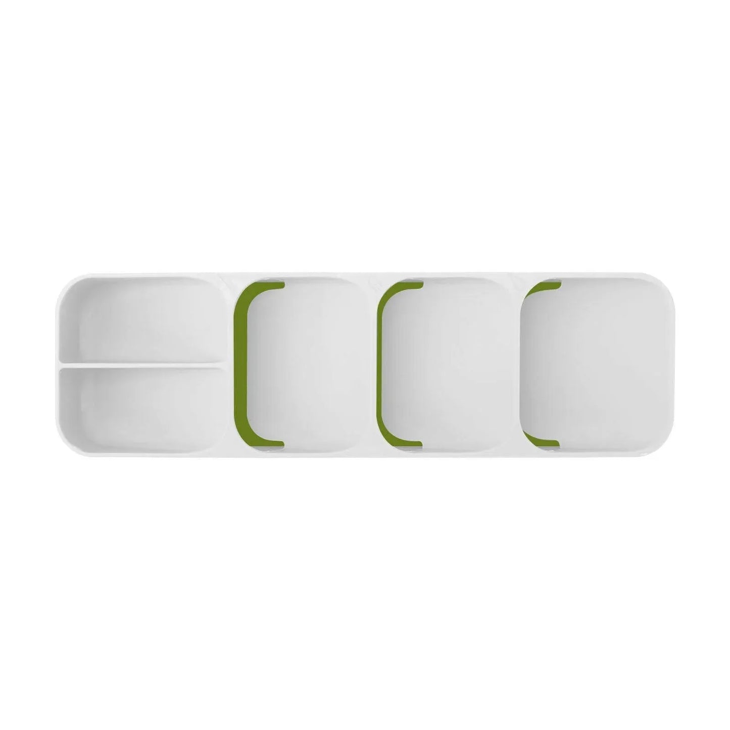 Kitchen Drawer Utensil Cutlery Tray Organizer Insert Spoon Fork Knife Divider Storage - White V528-TRAYBO-WHITE-41060