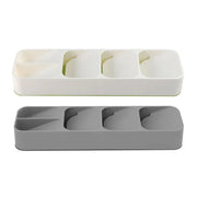 Kitchen Drawer Utensil Cutlery Tray Organizer Insert Spoon Fork Knife Divider Storage - White V528-TRAYBO-WHITE-41060