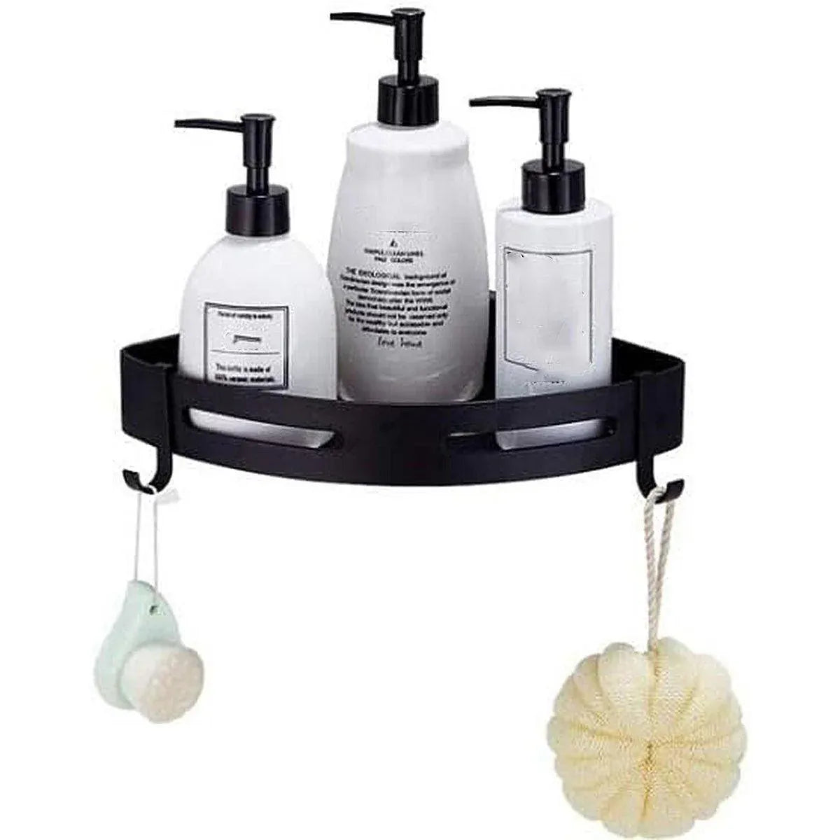 Single Tier Triangle Bathroom Shower Shelf Organizer Rack Wall Mounted Storage V528-TRIANGLE-BASKET-SINGLE-977017
