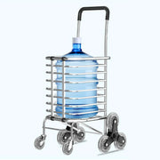 Folding Vegetable Basket Trolley Small Trailer Grocery Shopping Pulling Cart V528-TROLLEY-PURPLE-8-881454