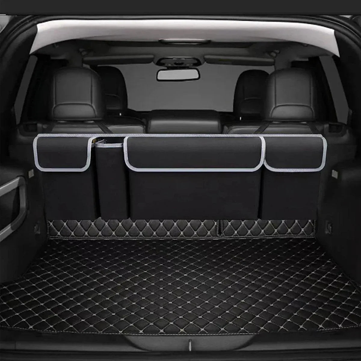 Car Trunk Seatback Storage Bag Multifunctional Organizer for Vehicle Accessories V528-TRUNK-STORAGE-258148