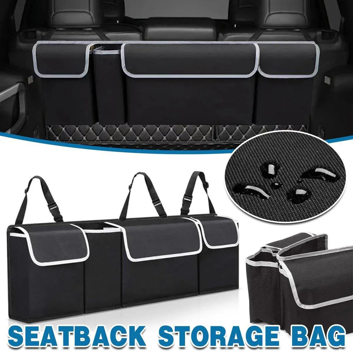Car Trunk Seatback Storage Bag Multifunctional Organizer for Vehicle Accessories V528-TRUNK-STORAGE-258148