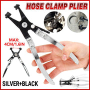 45 Degree Water Pipe Hose Clip Pliers Clamp Swivel Drive Jaw Locking Removal Tool V528-TUBEPLIERS-967747