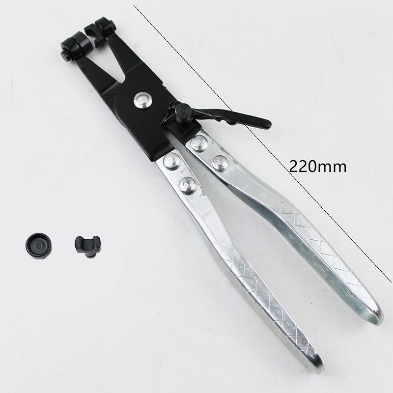 45 Degree Water Pipe Hose Clip Pliers Clamp Swivel Drive Jaw Locking Removal Tool V528-TUBEPLIERS-967747