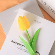20PCS Real Touch Artificial Tulip Bouquet Fake Flowers for Home Wedding Decor - Pink V528-TULIP-20PCS-PINK-536907