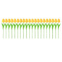 20PCS Real Touch Artificial Tulip Bouquet Fake Flowers for Home Wedding Decor - Yellow V528-TULIP-20PCS-YELLOW-419894