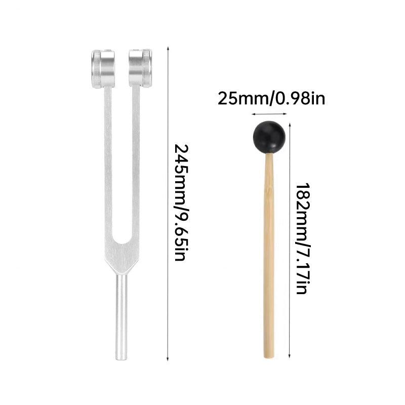 Ear Picking Tools Vibration Tuning Fork Hollowing Ear Cleaning Health Care Set V528-TUNING-FORK-156358