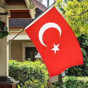 Large Turkey Turkish Flag Heavy Duty Outdoor 90 X 150 CM - 3ft x 5ft V528-TURKISHFLAG-78341