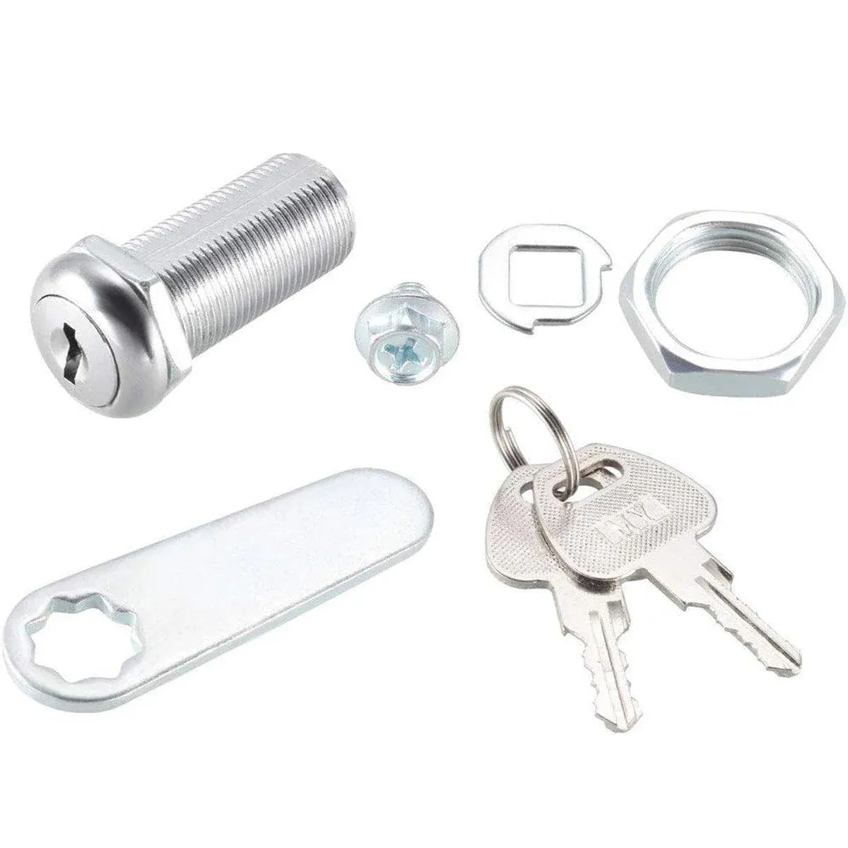 1/5/10pcs File Cabinet Drawer Milk Box Swivel Lock Small Round Security Lock - 25mm-10PCS V528-TURN-TONGUE-LOCK-10PCS-25MM-210178