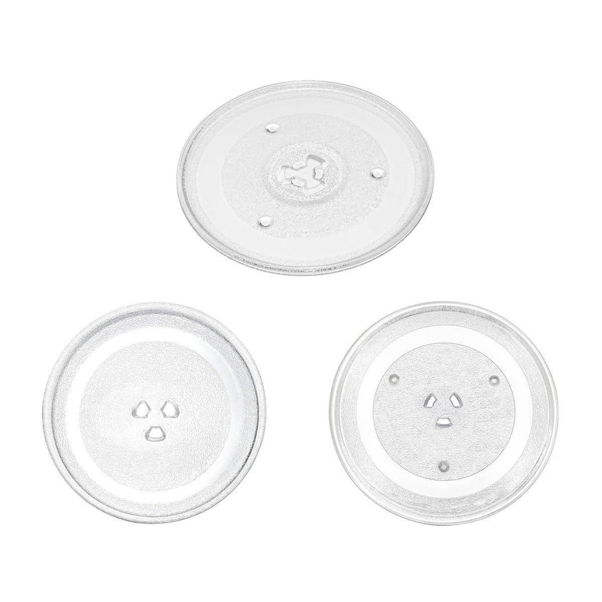 Microwave Glass Turntable Replacement Plate Y Type Coupler Fit in 3 Sizes - 245mm V528-TURNTABLE-245-651896