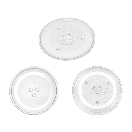 Microwave Glass Turntable Replacement Plate Y Type Coupler Fit in 3 Sizes - 245mm V528-TURNTABLE-245-651896