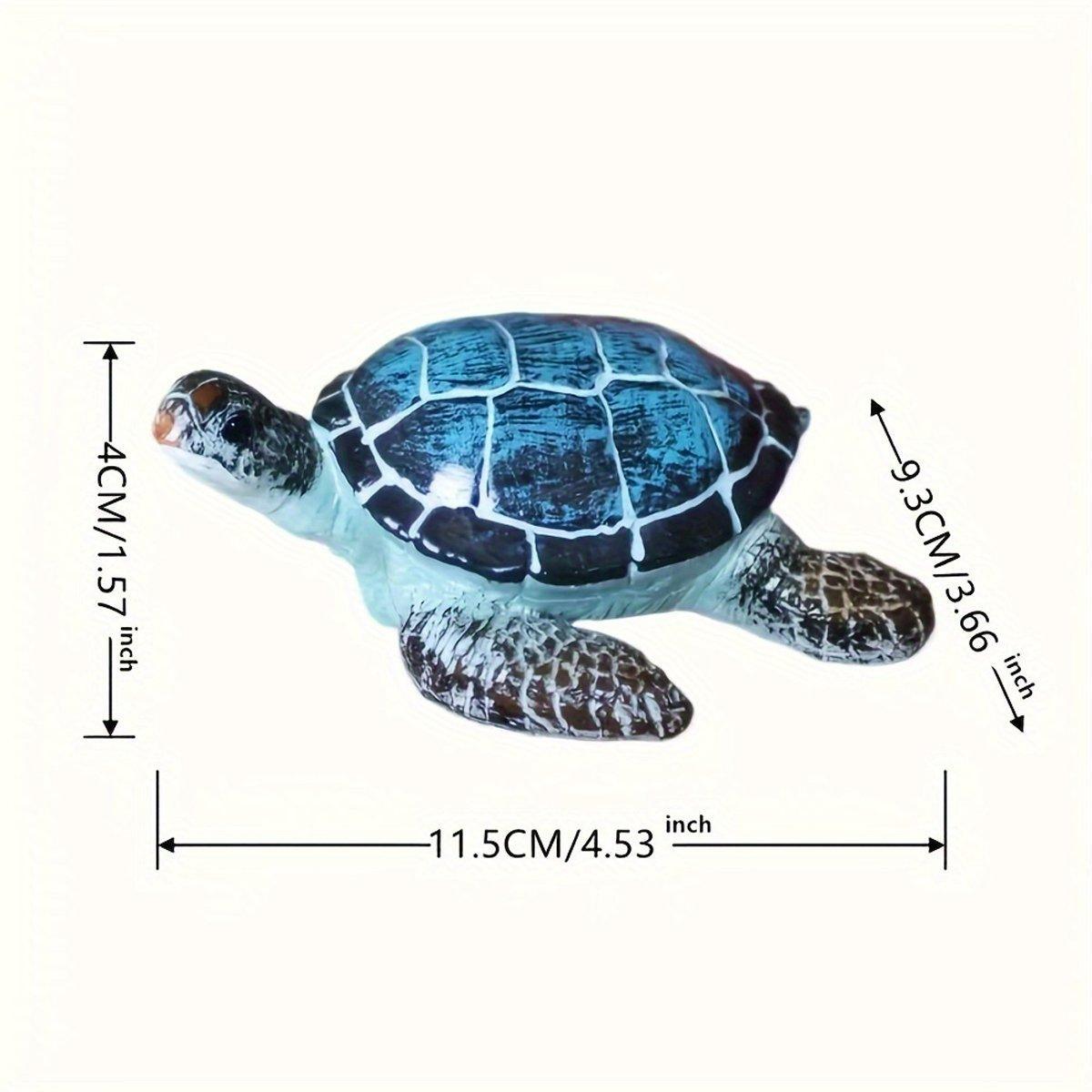 Resin Sea Turtle Aquarium Ornament Underwater Decor for Home and Fish Tank Use V528-TURTLE-ORNAMENT-980449