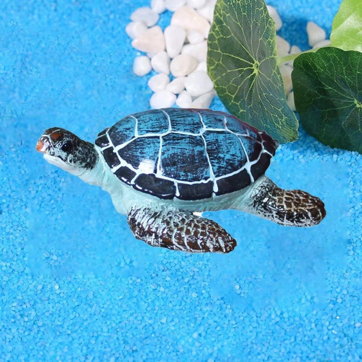 Resin Sea Turtle Aquarium Ornament Underwater Decor for Home and Fish Tank Use V528-TURTLE-ORNAMENT-980449