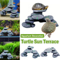 Turtle Climbing Platform Staircase Balcony Ramp for Aquarium Fish Tank Habitat - A V528-TURTLE-PLATFORM-1011-363461