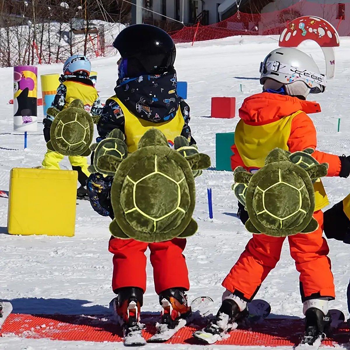 Ski Protection Plush Hip Pad Cartoon Turtle Skateboard Mat Snowboarding Gear - S V528-TURTLE-S-638003