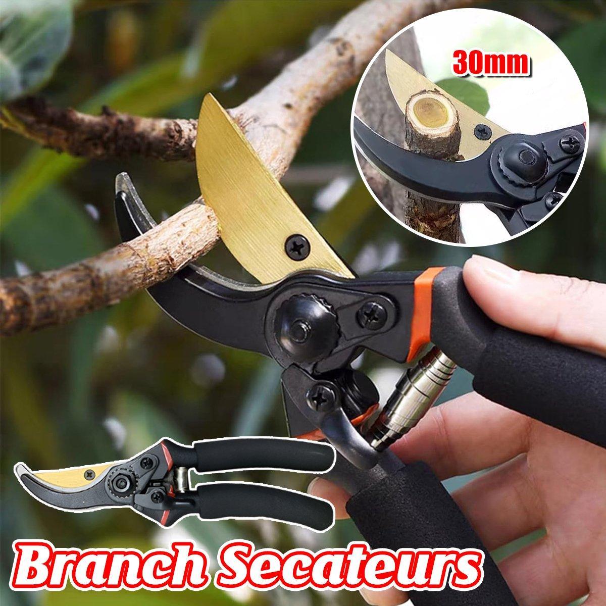 Thickened Branch Scissors Strong Garden Shears Cut Thick Branches Pruning Tools V528-TWIG-SHEARS-651295