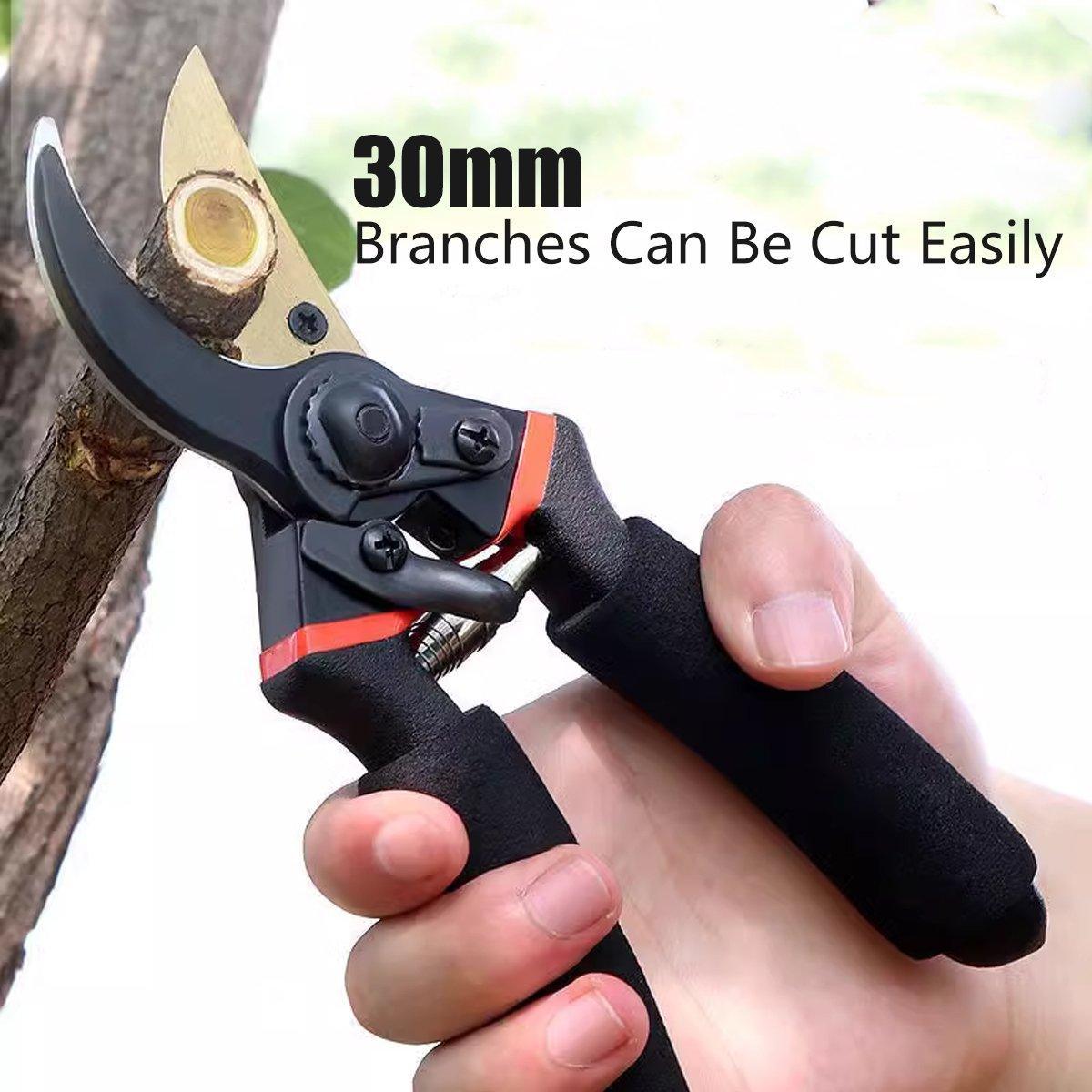 Thickened Branch Scissors Strong Garden Shears Cut Thick Branches Pruning Tools V528-TWIG-SHEARS-651295