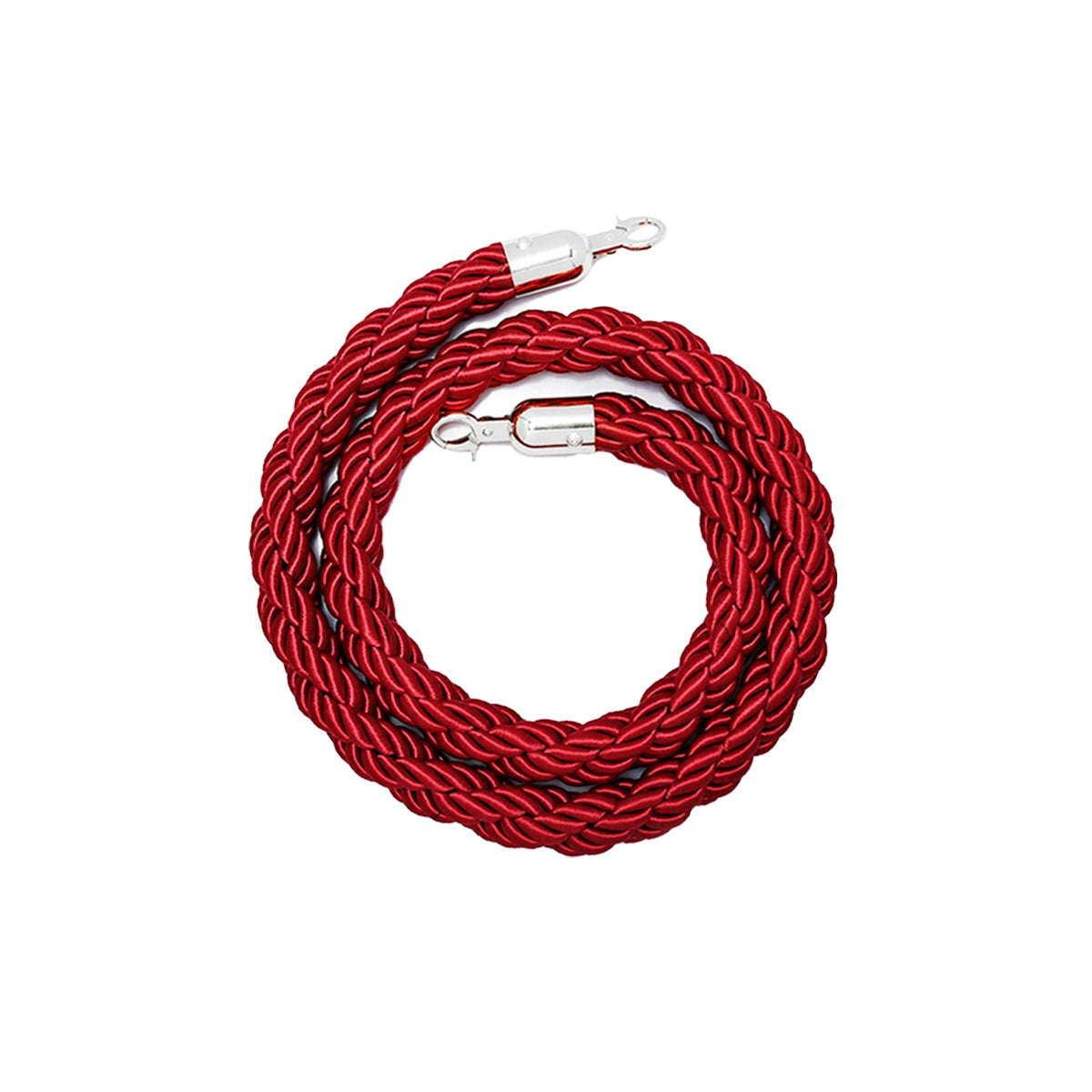 Barrier Warning Line 15M Welcome Pole Isolation Railing Guardrail Expandable - Red V528-TWIST-ROPE-RED-150CM-752166