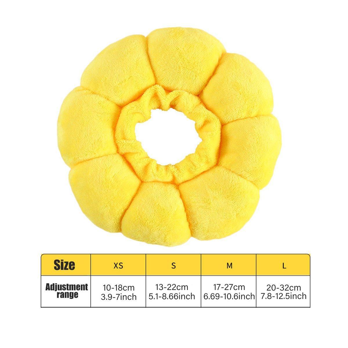 Sunflower Elizabeth Collar for Cats and Dogs Anti Licking Sterilization Headgear - L V528-TYH-L-110911