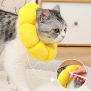 Sunflower Elizabeth Collar for Cats and Dogs Anti Licking Sterilization Headgear - M V528-TYH-M-190713