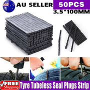 50x Tyre Repair Plugs Car Tire Puncture Recovery Tyre Tubeless Seal Plugs Strip V528-TYREREPAIRPLUG-50PCS-333758