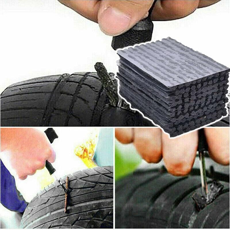 50x Tyre Repair Plugs Car Tire Puncture Recovery Tyre Tubeless Seal Plugs Strip V528-TYREREPAIRPLUG-50PCS-333758