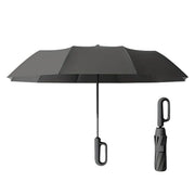 Automatic Folding UV Protection Umbrella Unisex Dual Purpose Rain Sun Umbrella - Blue V528-UMBRELLA-105CM-BLUE-546131