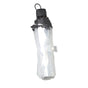 Transparent Folding Umbrella Compact Tri Fold Design Clear Rain Protection Cover - Manually operated-Black V528-UMBRELLA-SD-BLACK-336358
