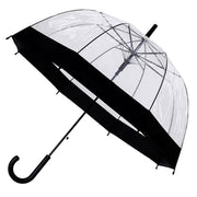 Clear Dome Umbrella Wedding Party Transparent Parasol Handle Waterproof Rain - White V528-UMBRELLA-WHITE-209346
