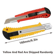 Heavy Duty Box Cutter Pack Snap Off Retractable Blade Long Last Hand Craft Tool - Sealed 1PC