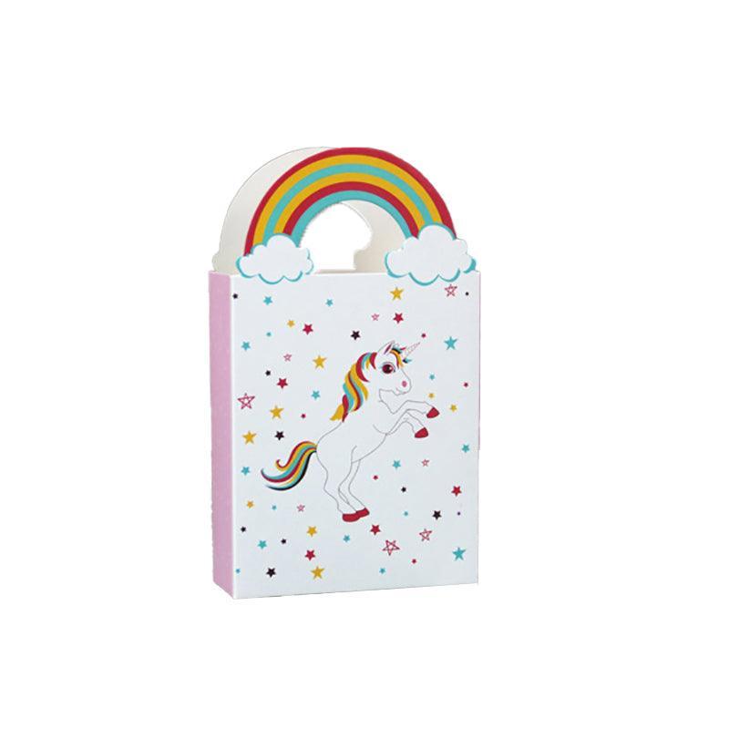 20PCS Unicorn Treat Paper Bags Candy Favour Boxes for Birthday Party 8x14cm V528-UNICORNBAG-20PCS-645229