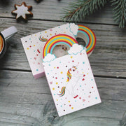 20PCS Unicorn Treat Paper Bags Candy Favour Boxes for Birthday Party 8x14cm V528-UNICORNBAG-20PCS-645229