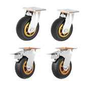 4pcs 6inch Heavy Duty Swivel Caster Wheels 150mm 1000kg Load 2 with Brakes V528-UNIVERSAL-WHEEL-4PCS-901459