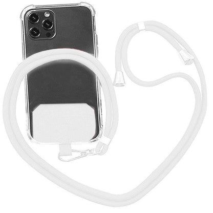 Adjustable Phone Lanyard with Patch for Most Cases Neck Strap Holder - Orange V528-UNIVERSALCARD-ORANGE-760242