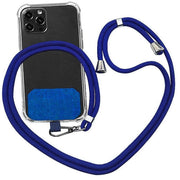 Adjustable Phone Lanyard with Patch for Most Cases Neck Strap Holder - Wine Red V528-UNIVERSALCARD-ROSERED-608016
