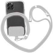 Adjustable Phone Lanyard with Patch for Most Cases Neck Strap Holder - Wine Red V528-UNIVERSALCARD-ROSERED-608016