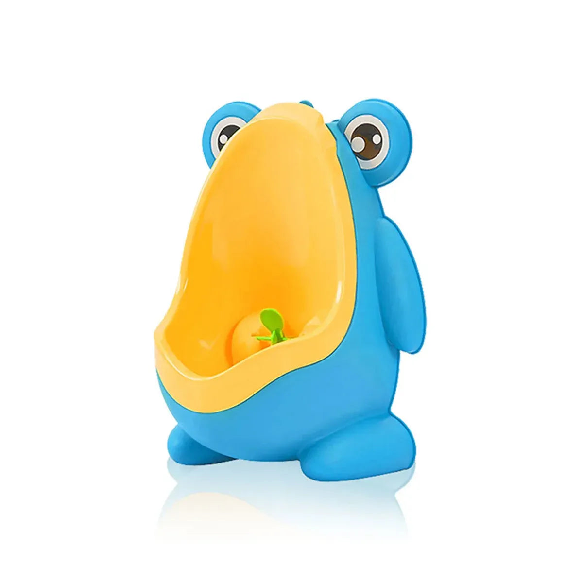 Wall Mounted Frog Urinal for Young Users Toilet Training Standing Potty Solution V528-URINAL-BLUE-982145