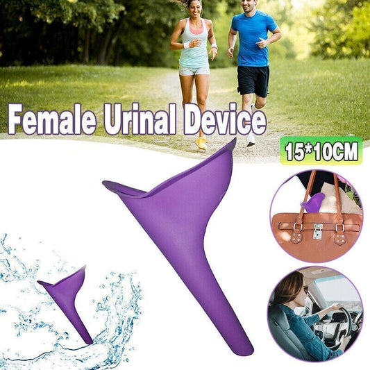 Portable Camping Female Her She Urinal Funnel Ladies Woman Urine Wee Loo Travel V528-URINAL-PURPLE-81259