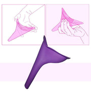 Portable Camping Female Her She Urinal Funnel Ladies Woman Urine Wee Loo Travel V528-URINAL-PURPLE-81259