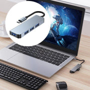 8/6/4-In-1 Usb-C Hub Adapter Type-C Hub Hdmi For Macbook Pro/Air Ipad Pro Laptop - 4-IN-1 V528-USB-CHUB-4IN1-601105