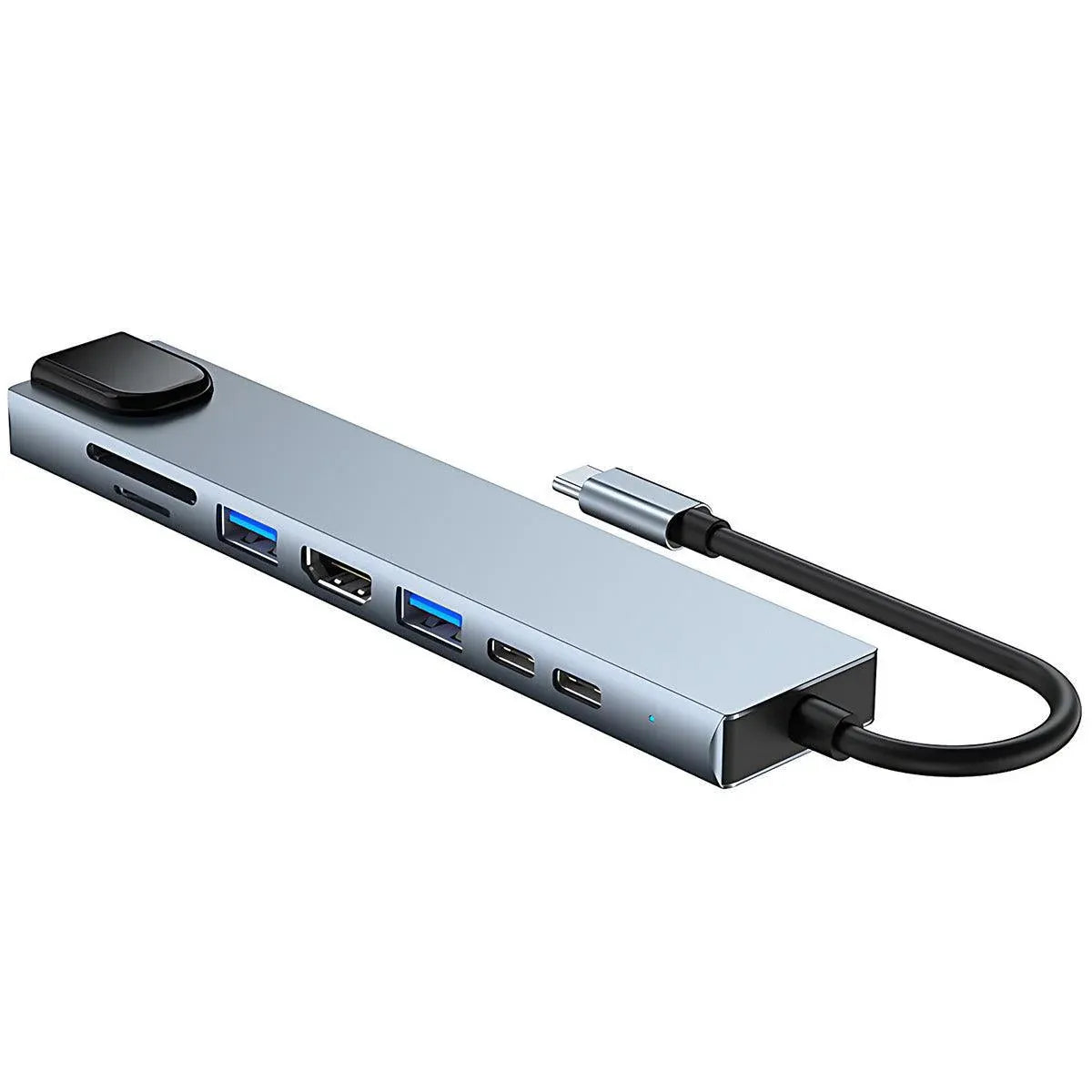 8/6/4-In-1 Usb-C Hub Adapter Type-C Hub Hdmi For Macbook Pro/Air Ipad Pro Laptop - 4-IN-1 V528-USB-CHUB-4IN1-601105