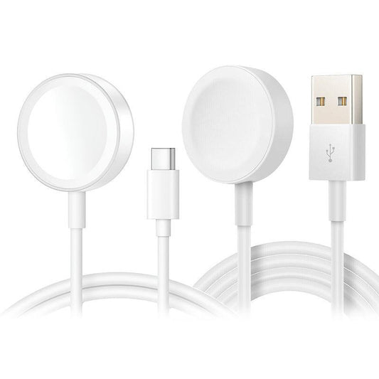 Apple Watch Iwatch Series 6/5/4/3/2/1 Magnetic Charger Usb / Type-C Charging Cable - USB 1PC V528-USBCHARGINGCABLE-1PCS-30257