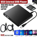 Usb External Cd Rw Dvd Rom Writer Burner Player Drive Pc Laptop For Mac Windows V528-USBETERNALCD-201600