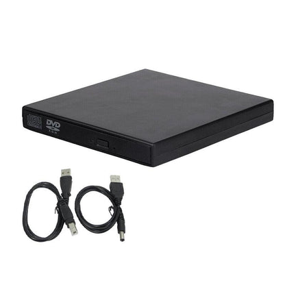 Usb External Cd Rw Dvd Rom Writer Burner Player Drive Pc Laptop For Mac Windows V528-USBETERNALCD-201600