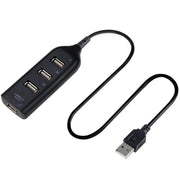 Multi Usb Hub 4 Port High Speed Slim Compact Expansion Smart Splitter Oz Au - White V528-USBHUB4PORT-WHITE-349112