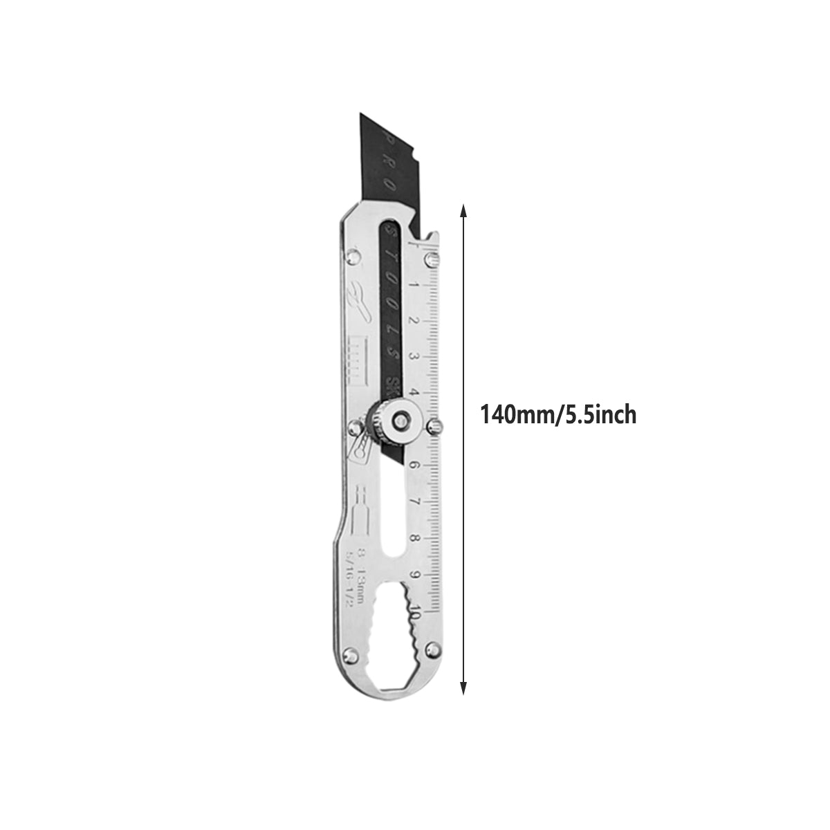 1 Set Multifunctional Stainless Steel Utility Knife Wallpaper Edge Cutting Tool V528-UTILITY-KNIFE-31PCS-100502