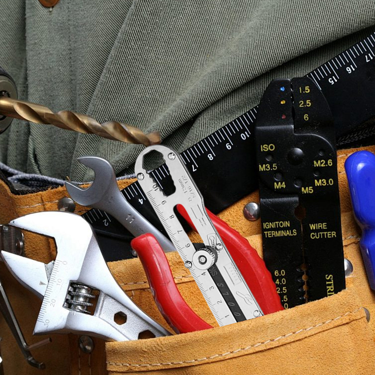 1 Set Multifunctional Stainless Steel Utility Knife Wallpaper Edge Cutting Tool V528-UTILITY-KNIFE-31PCS-100502