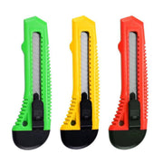 1/2/3PCS Utility Stanley Knife With Blades Blade Retractable Heavy Duty Box Cutter - 3Colour V528-UTILITYKNIFE-3COLOUR-106514