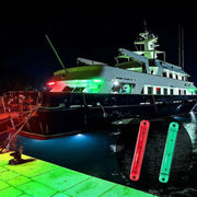 4PCS Marine LED Navigation Strip Lights Red and Green Waterproof 12-24V Compatible V528-UTILITYLED-4PCS-868614